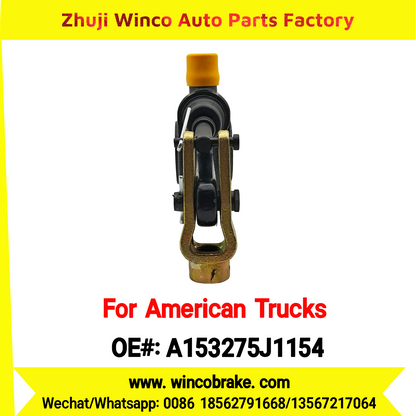 Winco OEM A153275J1154 Automatic Slack Adjuster for Truck Brake Systems 6" ARM, 1-1/2''-28 SPLINE, TYPE 3 28 Teeth Replacement SUIT TO AMERICAN TRUCKS Replace R801074