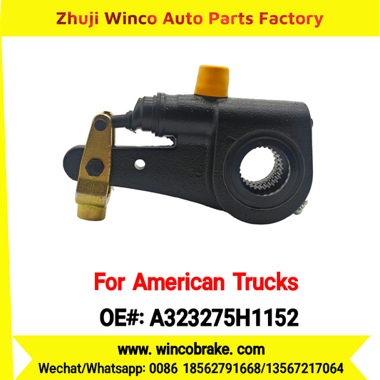 Winco OEM A323275H1152 Automatic Slack Adjuster for Truck Brake Systems 5.5'' ARM, 1-1/2''-28 SPLINE, TYPE 3 28 Teeth Replacement SUIT TO AMERICAN TRUCKS