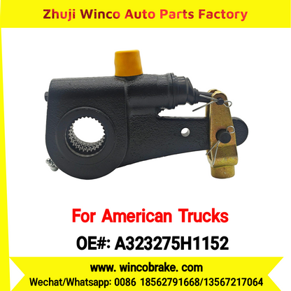 Winco OEM A323275H1152 Automatic Slack Adjuster for Truck Brake Systems 5.5'' ARM, 1-1/2''-28 SPLINE, TYPE 3 28 Teeth Replacement SUIT TO AMERICAN TRUCKS