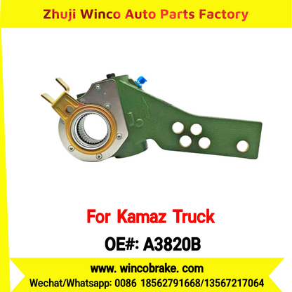 Winco OEM A3820B Automatic Slack Adjuster for 37 Teeth KAMAZ Truck КАМАЗ ПРИЦЕП СЗАП-93271А, СЗАП L1 (12 ТОНН) to Replace HALDEX Russian Heavy Duty