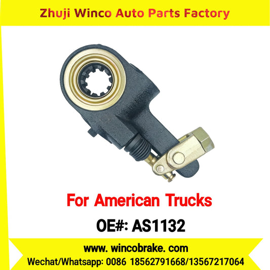 Winco OEM AS1132 Automatic Slack Adjuster for Truck Brake Systems 10 Teeth Meritor AS1132 Replacement SUIT TO AMERICAN TRUCKS