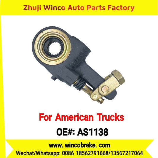 Winco OEM AS1138 Automatic Slack Adjuster for Truck Brake Systems 24 Teeth Meritor AS1138 Replacement SUIT TO AMERICAN TRUCKS