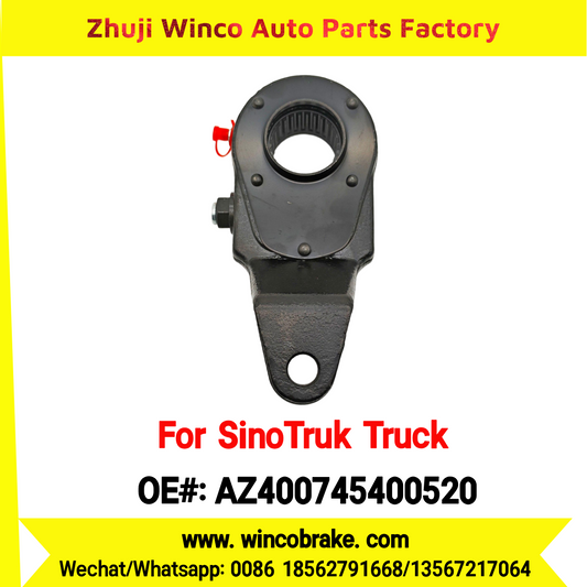 Winco OEM AZ400745400520 Manual Slack Adjuster for Suit to China Sinotruk Truck HOWO FRONT WHEEL 26 Teeth SPARE PARTS