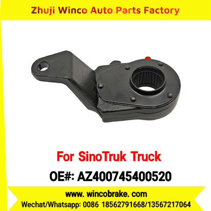 Winco OEM AZ400745400520 Manual Slack Adjuster for Suit to China Sinotruk Truck HOWO FRONT WHEEL 26 Teeth SPARE PARTS