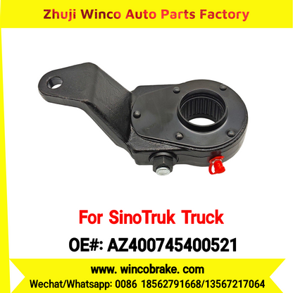 Winco OEM AZ400745400521 Manual Slack Adjuster for Suit to China Sinotruk Truck HOWO FRONT WHEEL 26 Teeth SPARE PARTS