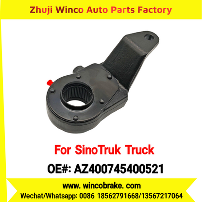 Winco OEM AZ400745400521 Manual Slack Adjuster for Suit to China Sinotruk Truck HOWO FRONT WHEEL 26 Teeth SPARE PARTS