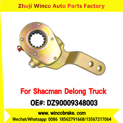 Winco OEM DZ90009348003 Manual Slack Adjuster for Suit to Front Shacman Delong X3000 Truck Spare Parts Left 14 Teeth