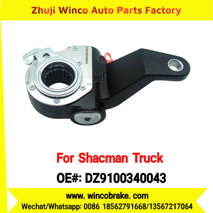 Winco OEM DZ9100340043 Automatic Slack Adjuster for Suit to Shacman Truck X3000 Rear Left 19 Teeth Spare Parts
