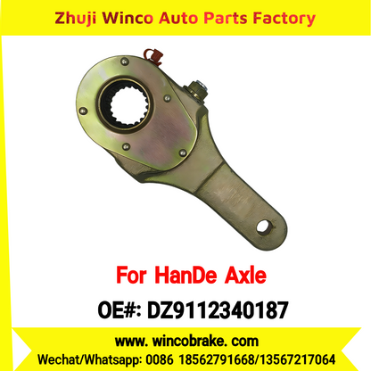 Winco OEM DZ9112340187 Manual Slack Adjuster for Suit to China HanDe Axle 25T 1 Hole 19 Teeth Brake Systems