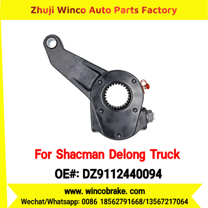 Winco OEM DZ9112440094 Manual Slack Adjuster for Suit to Front Shacman Delong F3000 Truck Spare Parts Front 26 Teeth