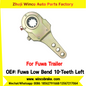 Winco OEM Fuwa Low Bend 10-Teeth Left Manual Slack Adjuster for Suit to China Fuwa Trailer 3 Hole 10 Teeth Brake Systems