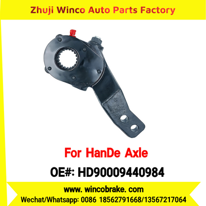 Winco OEM HD90009440984 Manual Slack Adjuster for Suit to China HanDe Axle 2 Hole 19 Teeth Brake Systems