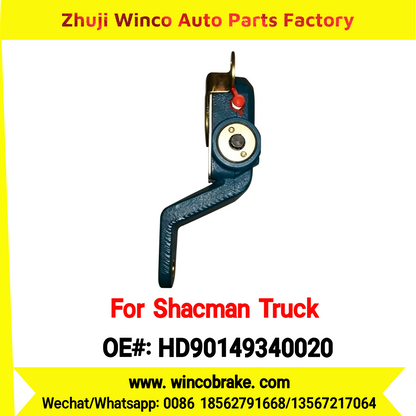 Winco OEM HD90149340020 Automatic Slack Adjuster for Suit to Shacman Truck X3000 Rear Left Axle 19 Teeth Spare Parts