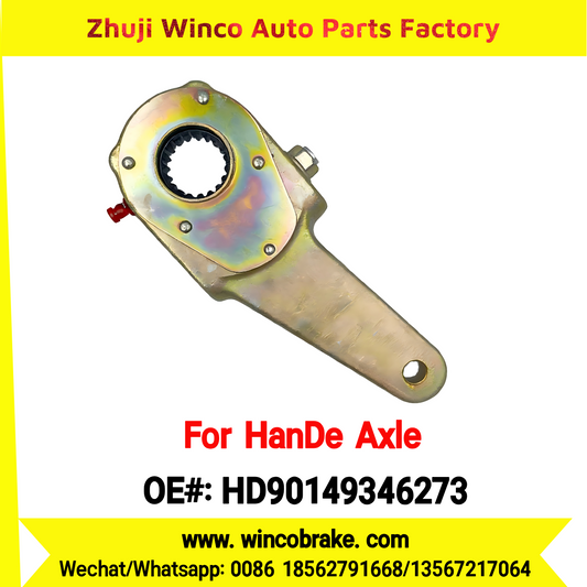 Winco OEM HD90149346273 Manual Slack Adjuster for Suit to China HanDe Axle 35T Back New 6273 1 Hole 19 Teeth Brake Systems