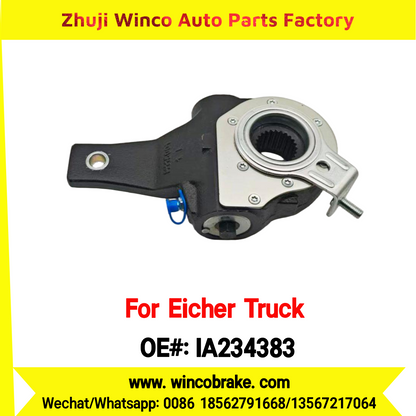 Winco OEM IA234383 India Truck Parts New Automatic Brake Slack Adjuster 24x1.25 LH Small 24 Teeth for Eicher Truck Brakes Replace SUIT TO INDIAN Eicher Truck