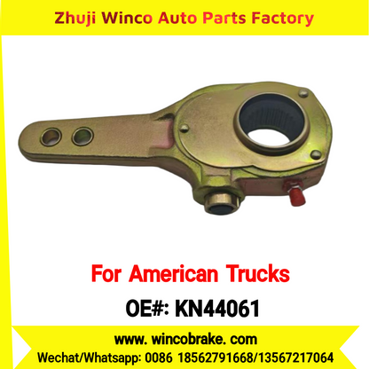 Winco OEM KN44061 Manual Brake Slack Adjuster Semi Truck Trailer Straight 28 Spline Brake Systems Accessory American Trucks Type To Replace Haldex KN44061