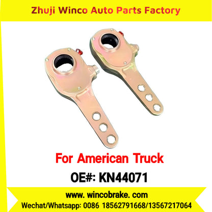 Winco OEM KN44071 Heavy Duty Manual Slack Adjuster for American Trucks 28 Teeth Replaces Haldex Bendix New Condition
