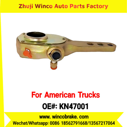 Winco OEM KN47001 New Forged Steel Manual Brake Adjuster 3 Holes 10 Teeth Export to North American Market