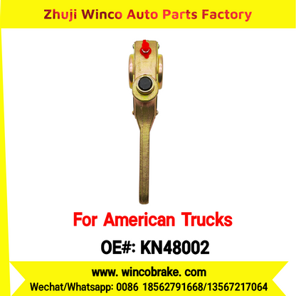Winco OEM KN48002 Manual Brake Slack Adjuster Semi Truck Trailer 1-1/4'' Small 10 Teeth Brake Systems Accessory American Trucks Type USA HEAVY DUTY To Replace Haldex