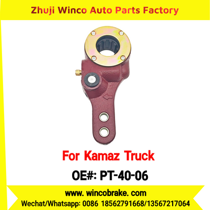 Winco OEM PT-40-06 Automatic Slack Adjuster for 10 Teeth KAMAZ Truck ПАЗ, КрАЗ, КАвЗ to Replace HALDEX Russian Heavy Duty