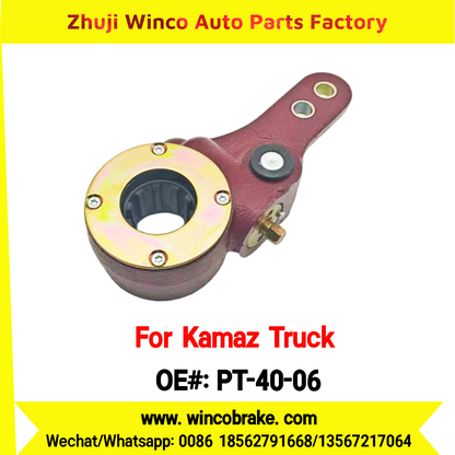 Winco OEM PT-40-06 Automatic Slack Adjuster for 10 Teeth KAMAZ Truck ПАЗ, КрАЗ, КАвЗ to Replace HALDEX Russian Heavy Duty