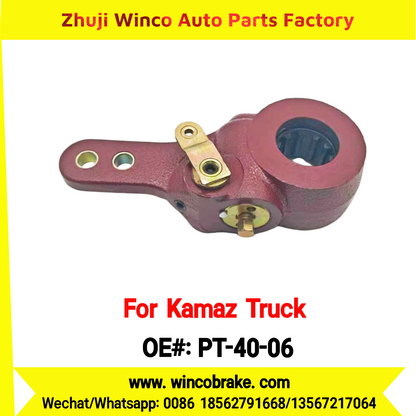 Winco OEM PT-40-06 Automatic Slack Adjuster for 10 Teeth KAMAZ Truck ПАЗ, КрАЗ, КАвЗ to Replace HALDEX Russian Heavy Duty