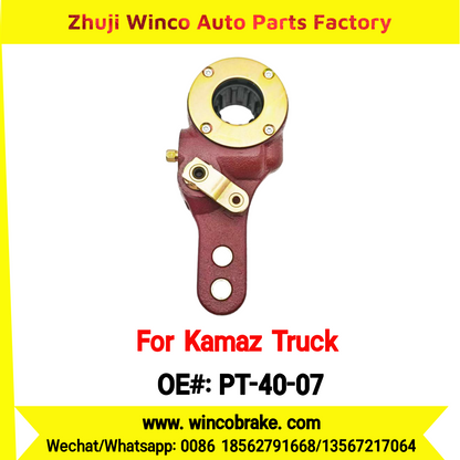 Winco OEM PT-40-07 Automatic Slack Adjuster for 10 Teeth KAMAZ Truck ПАЗ, КрАЗ, КАвЗ to Replace HALDEX Russian Heavy Duty