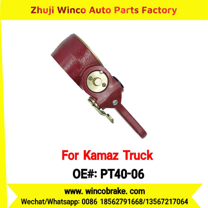 Winco OEM PT40-06 Manual Slack Adjuster for KAMAZ Trucks LH 2 Holes 10 Teeth