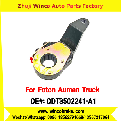Winco OEM QDT3502241-A1 Manual Slack Adjuster for Suit to Chinese Foton Auman Truck 14 Teeth