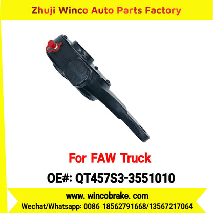 Winco OEM QT457S3-3551010 Manual Slack Adjuster for Suit to China FAW Trucks FAW Hanwei Series 19 Teeth Brake Systems