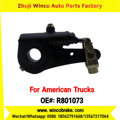 Winco OEM R801073 Automatic Slack Adjuster for Meritor R801073 / 139.2831 / E11401 28 Spline 5.5" Truck Brake Systems