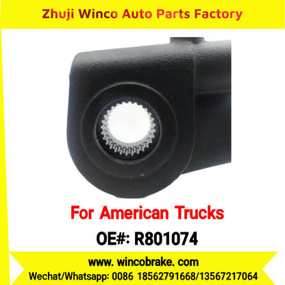 Winco OEM R801074 Freightliner Automatic Slack Adjuster for Meritor 28 Spline Truck Brake Systems New Condition for Truck