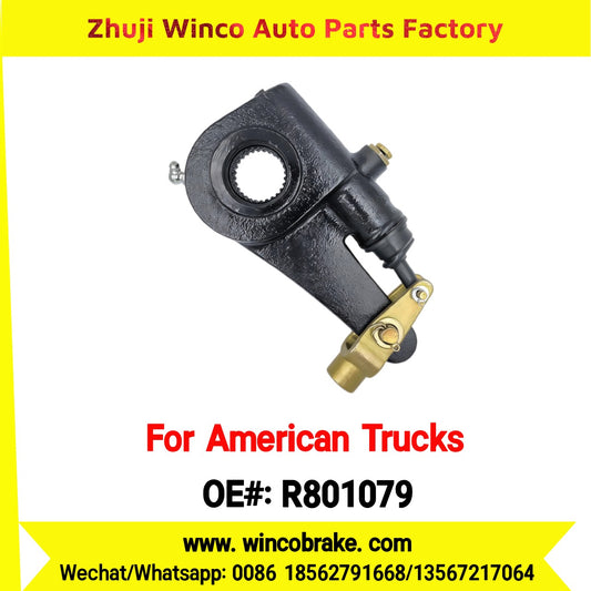 Winco OEM R801079 Automatic Slack Adjuster for Truck Brake Systems 28 Teeth Meritor R801079 Replacement SUIT TO AMERICAN TRUCKS