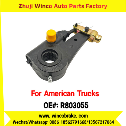 Winco OEM R803055 Automatic Slack Adjuster for Truck Brake Systems 6''- 28 TEETH TYPE 2 Meritor R803055 Replacement SUIT TO AMERICAN TRUCKS