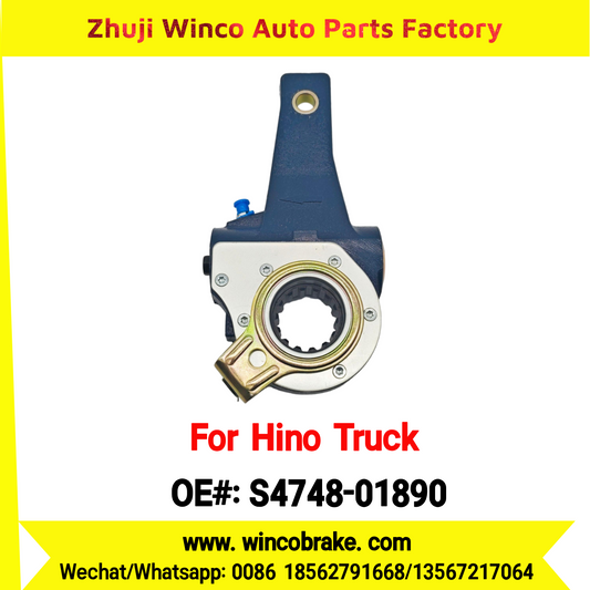 Winco OEM S4748-01890 Automatic Slack Adjuster Suit to Japanese HINO Truck 700 Series 14 Teeth Spare Parts To Replace Haldex Slack Adjuster Hino 700