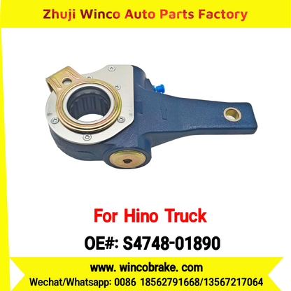 Winco OEM S4748-01890 Automatic Slack Adjuster Suit to Japanese HINO Truck 700 Series 14 Teeth Spare Parts To Replace Haldex Slack Adjuster Hino 700