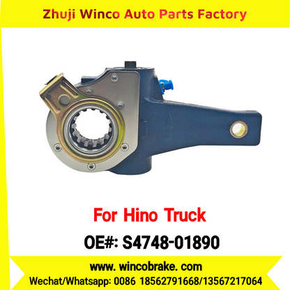 Winco OEM S4748-01890 Automatic Slack Adjuster Suit to Japanese HINO Truck 700 Series 14 Teeth Spare Parts To Replace Haldex Slack Adjuster Hino 700