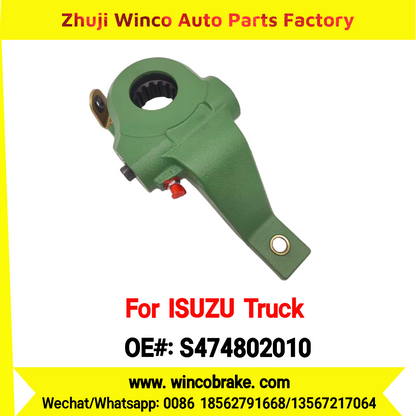 Winco OEM S474802010 Automatic Slack Adjuster 14 Teeth for Suit to Japanese ISUZU Trucks Spare Parts to Fit Truck & Trailer for Southeast Asia Market