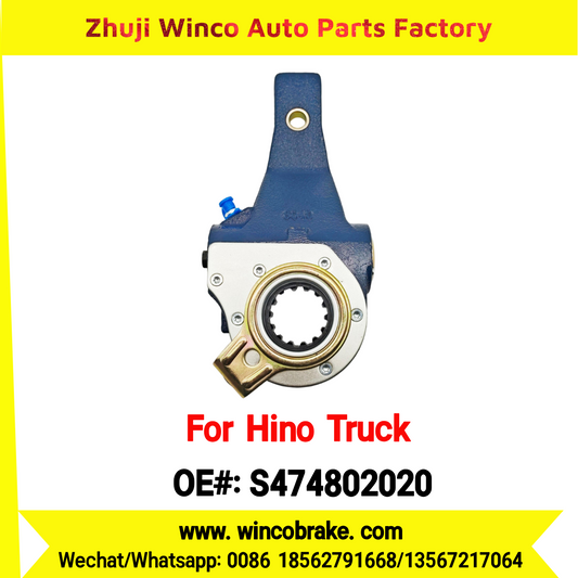 Winco OEM S474802020 Automatic Slack Adjuster Suit to Japanese HINO Truck 700 Series 14 Teeth Spare Parts To Replace Haldex Slack Adjuster Hino 700