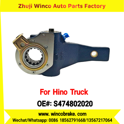 Winco OEM S474802020 Automatic Slack Adjuster Suit to Japanese HINO Truck 700 Series 14 Teeth Spare Parts To Replace Haldex Slack Adjuster Hino 700