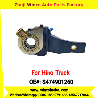 Winco OEM S474901260 Automatic Slack Adjuster Suit to Japanese HINO Truck 700 Series 14 Teeth Spare Parts To Replace Haldex Slack Adjuster Hino 700