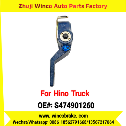 Winco OEM S474901260 Automatic Slack Adjuster Suit to Japanese HINO Truck 700 Series 14 Teeth Spare Parts To Replace Haldex Slack Adjuster Hino 700