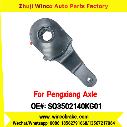 Winco OEM SQ3502140KG01 Manual Slack Adjuster for Suit to Chinese Pengxiang Axle 35T Low Bend Left 22 Teeth