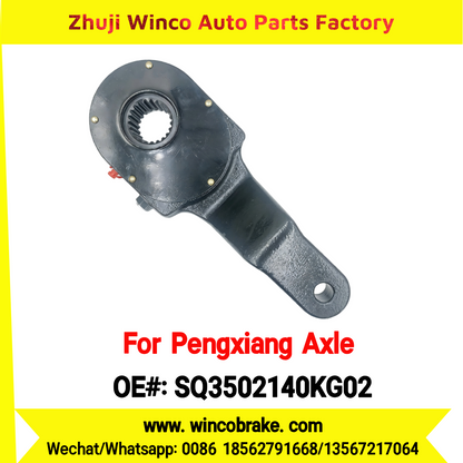 Winco OEM SQ3502140KG02 Manual Slack Adjuster for Suit to Chinese Pengxiang Axle 35T High Bend Left 22 Teeth