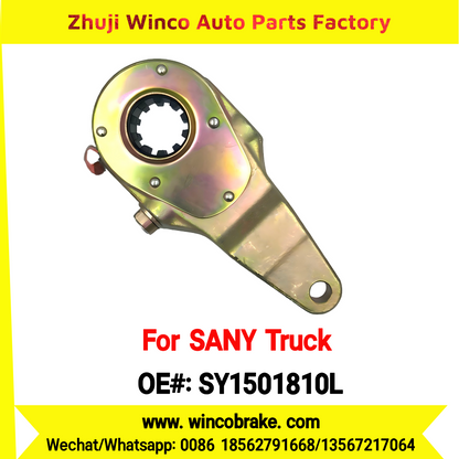 Winco OEM SY1501810L Manual Slack Adjuster for Suit to Chinese SANY Trucks Left 10 Teeth