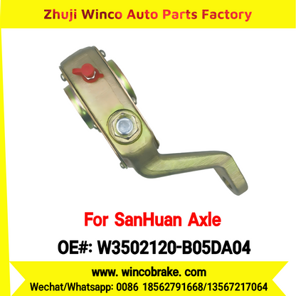 Winco OEM W3502120-B05DA04 Manual Slack Adjuster for Auto Adjusting Arm for SanHuan Axle Spare Parts Zhengteng Left 10 Teeth