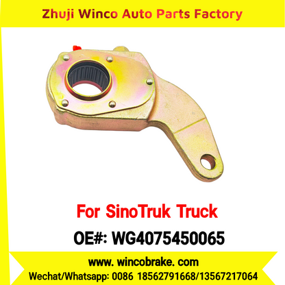Winco OEM WG4075450065 Manual Slack Adjuster for Suit to China Sinotruk Truck HOWO SITRAK 26 Teeth SPARE PARTS