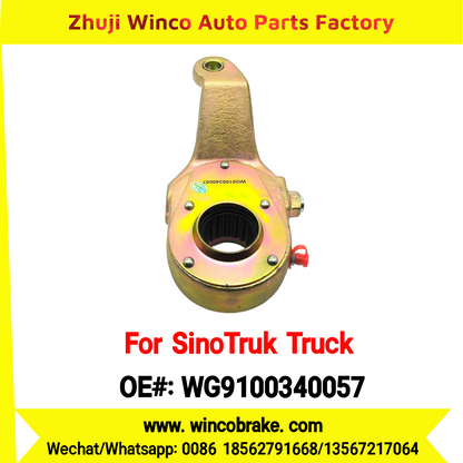 Winco OEM WG9100340057 Manual Slack Adjuster for Suit to China Sinotruk Truck LH Howo Styer Back 19 Teeth SPARE PARTS