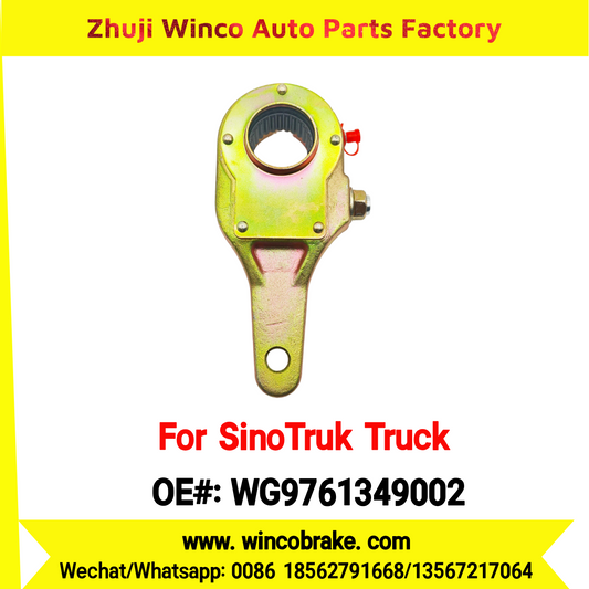 Winco OEM WG9761349002 Manual Slack Adjuster for Suit to China Sinotruk Truck HOWO SITRAK 26 Teeth SPARE PARTS