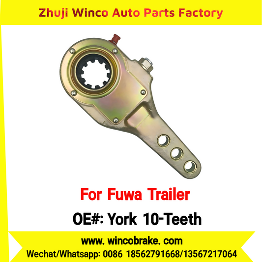Winco OEM Fuwa Trailer York 10-Teeth Manual Slack Adjuster for Suit to China Fuwa Trailer 3 Hole 10 Teeth Brake Systems